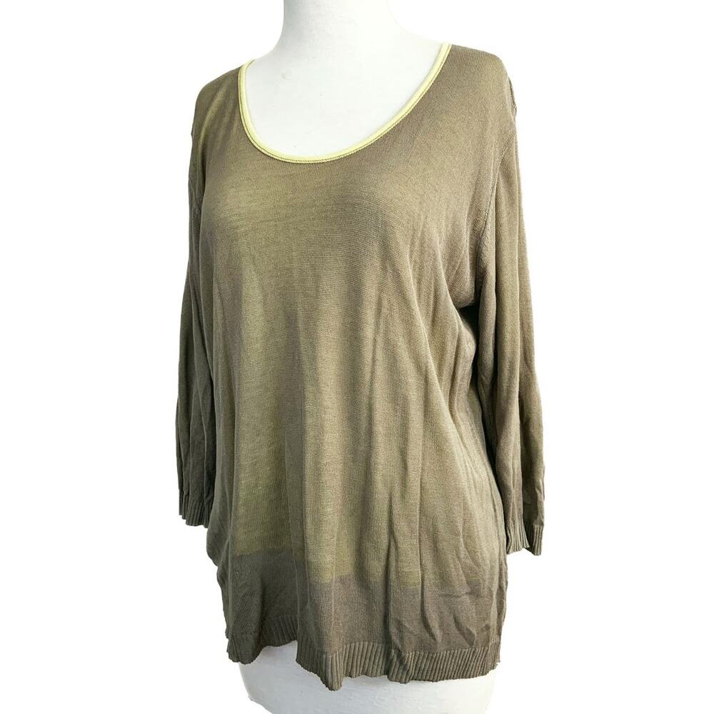 Olsen Europe Army Green Sweater L